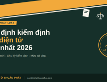 Quy định pháp luật về kiểm định cân điện tử mới nhất 2026