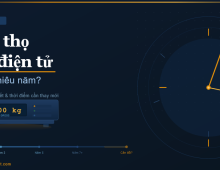 Tuổi thọ cân điện tử là bao nhiêu năm?