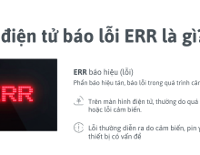 Cân điện tử báo lỗi ERR là gì? Cách xử lý nhanh tại nhà