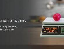 Cân điện tử 30kg QUA - 832