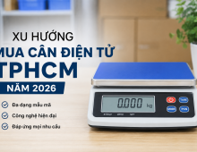Xu hướng mua cân điện tử tphcm năm 2026