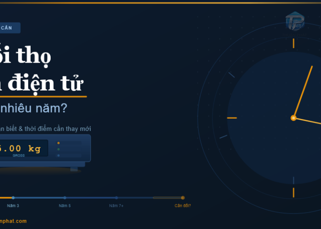 Tuổi thọ cân điện tử là bao nhiêu năm?