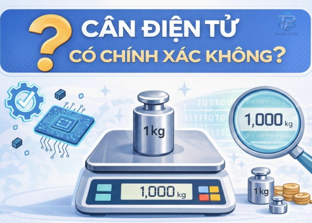Cân điện tử có chính xác không?