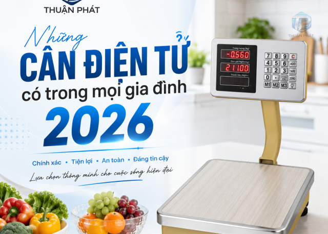Cân điện tử giá rẻ quận 12 có trong mọi gia đình 2026