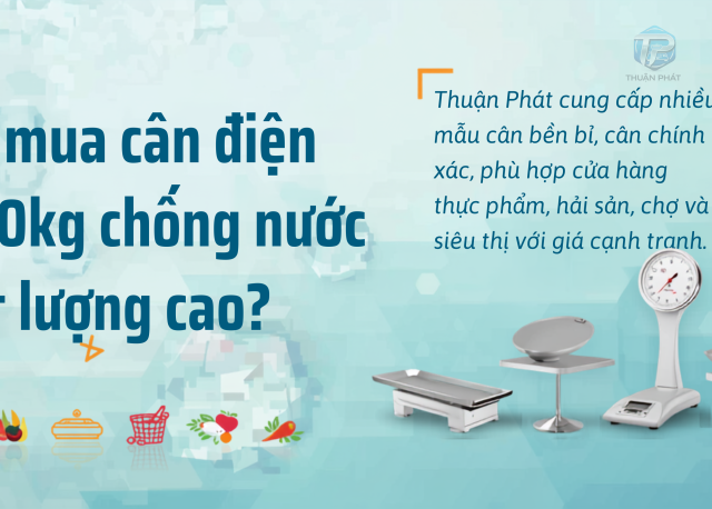 Cân điện tử 30kg chống nước